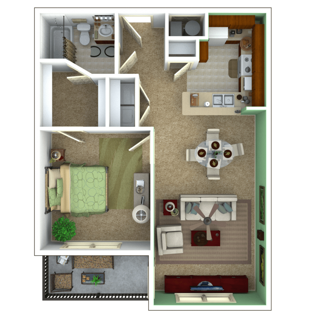 Senior Apartments Indianapolis | Floor Plans