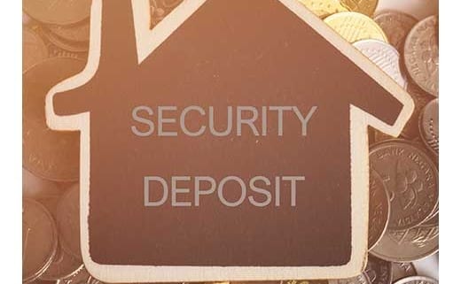 security deposit graphic